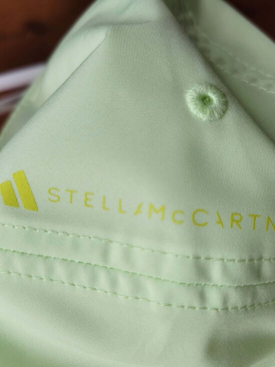 Stella McCartney Adidas Neon Lime Women’s OS Cap Golf Tennis Athleisure NWT main image 6